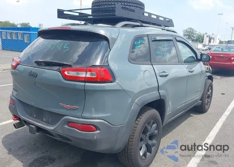 2015 Jeep Cherokee Trailhawk from USA, damaged, VIN 1C4PJMBB0FW528421